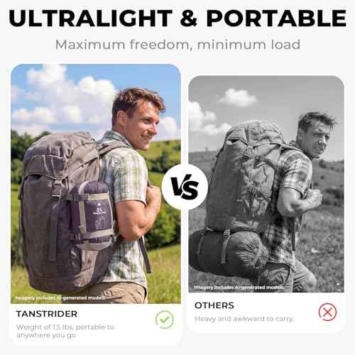 Lightweight Warm Weather Sleeping Bag for Adults
