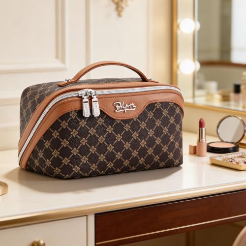 Travel Makeup Bag Cosmetic Bags for Women (3 Count)