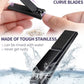 Tweezers Set 9 Pcs Nail Clipper Kit with Case for Eyebrows Grooming (9 Count)