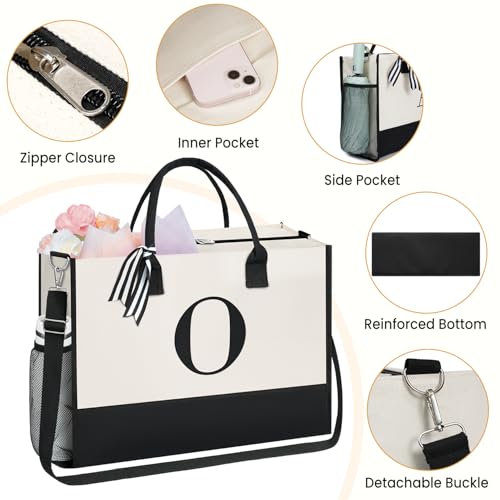 Personalized Initial Tote Bag