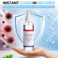 Fragrance Free Hand Sanitizer Spray Pack of 12 with 80% Alcohol (80.04 Fl Oz)