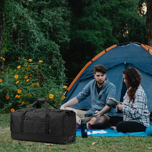 Collapsible Duffle Bag with Wheels 130