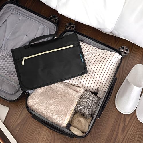 Hanging Toiletry Bag for Women Men Foldable Travel Organizer
