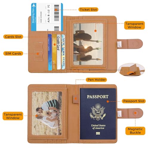 Rfid Passport Holder for Travel women