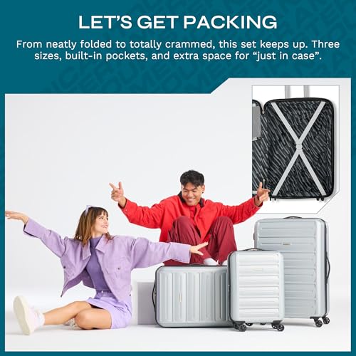 Westridge Hardside Luggage Set with Spinner Wheels