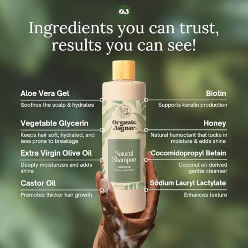 Natural Shampoo for Hair Care (13.5 Fl Oz)