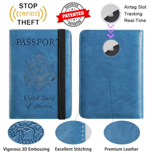 Airtag Passport Holder