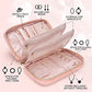 Travel Jewelry Case Organizer for Necklace & Earrings