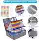 Fireproof File Organizer Bag with 13 Pockets Accordion File Folder