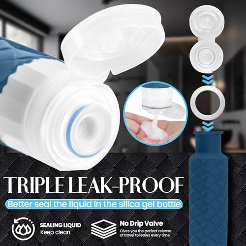 Travel Bottles for Toiletries (4 Count)