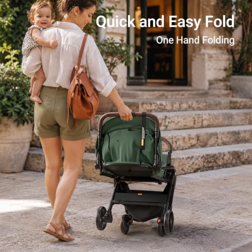 Ultra Air Lightweight Baby Travel Stroller with Carbon Fiber Frame