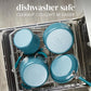 Cucina Ceramic Nonstick Cookware Pots and Pans Set