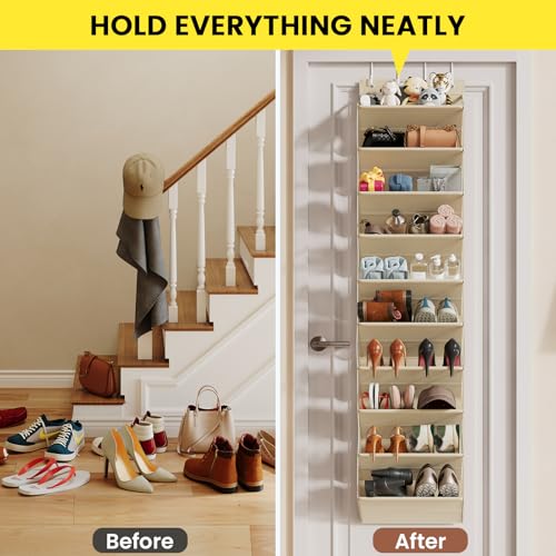 20 25 Pairs Over the Door Shoe Organizer