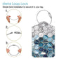 Luggage Tags Privacy Cover ID Label for Travel Bag Suitcase (2 Count)