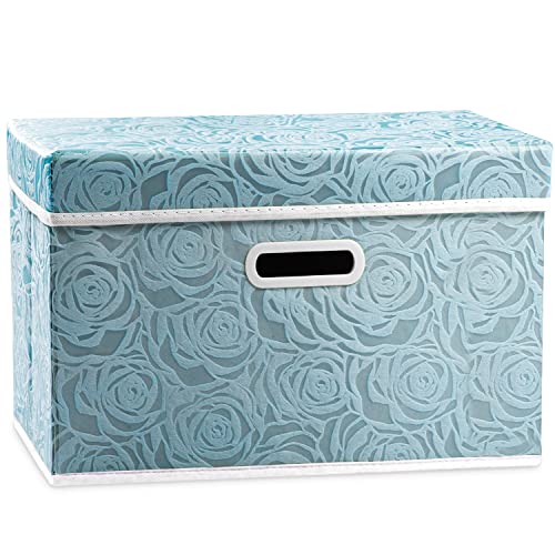 Larger Collapsible Storage Cube with Lid [1