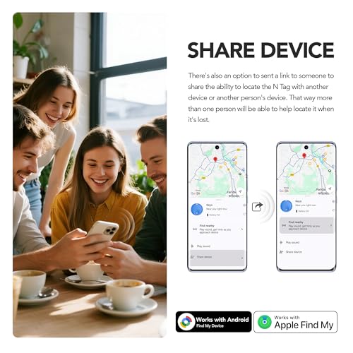 FindTag Duo Dual System Tracker for iOS or Android