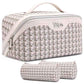 Travel Makeup Bag Cosmetic Bags for Women (3 Count)