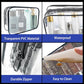 16 Pack Waterproof Cosmetic Bag TSA Approved Toiletry Bag (16 Count)