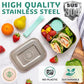 Stainless Steel Bento Box + Condiment Container