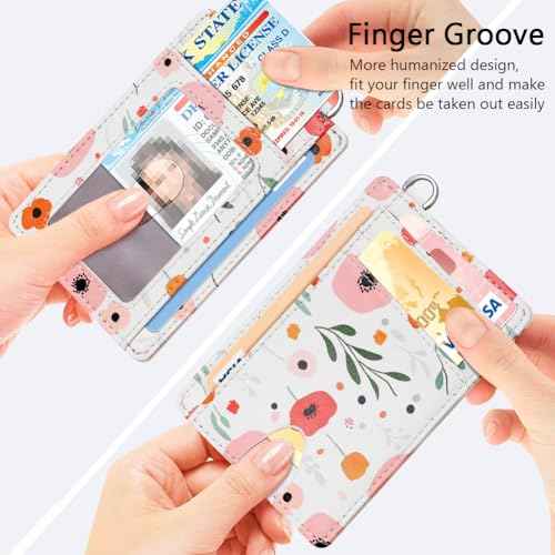 Slim Minimalist Wallet RFID Credit Card Holder for Men
