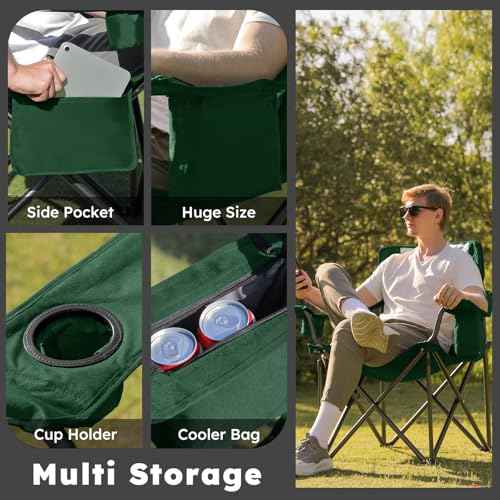 Oversized Folding Camping Chair for Adults