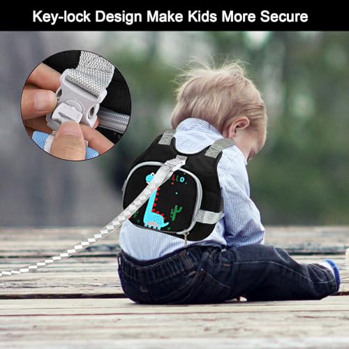 Toddler Harness Leash+ Reflective Anti Lost Wrist Link
