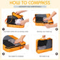 5 Pcs Packing Cubes for Suitcase Large Travel Cubes Carry on Luggage Organizer Bags for Clothes Accessories (5 Count)