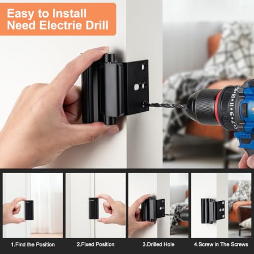 2 Pack Home Security Door Lock (2 Count)