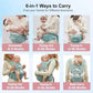 Baby Carrier SEEDNUR Baby Carrier with Hip Seat