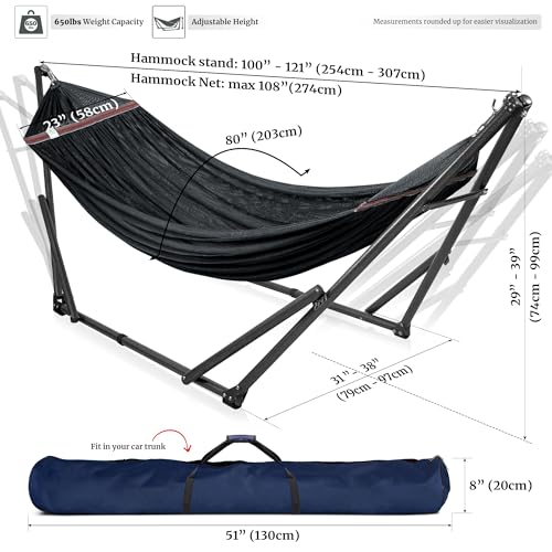 Universal Hammock Stand 600 lbs Capacity