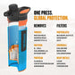 GeoPress 24 oz Water Purifier & Water Filter Bottle