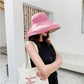Women Summer Wide Brim Sun Hat Bucket Fishing Hats UV Protection