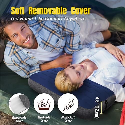 Aluft Ultra Inflatable Camping Travel Pillow