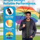 Windproof Compact Umbrellas for Rain
