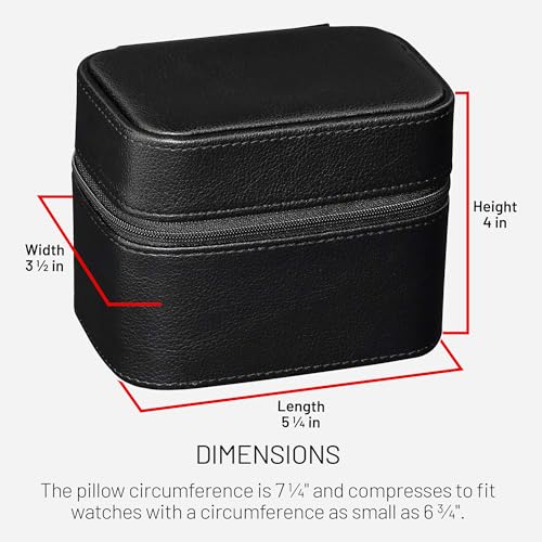 2 Watch Travel Case Storage Organizer for 2 Watches