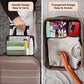 10 PCS Clear Travel Bags for Toiletries (10 Count)