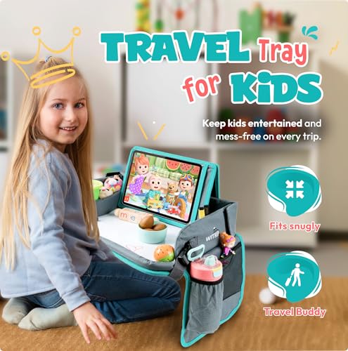 Kids Travel Tray with Dry Erase Board WITRIP