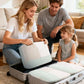 7 Set Striped Packing Cubes for Travel Carry on Suitcase