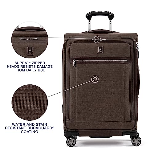 Platinum Elite Checked Luggage Spinner