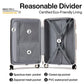 24 Inch Luggage Suitcases With Spinner Wheels Lightweight PC Hard Shell Rolling Suitcase With Travel Lock