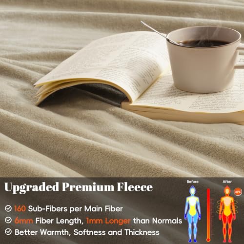 Fleece Blanket Oversized King 120x120