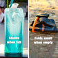 Collapsible Water Bottle with Carabiner