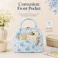 Lunch Bag for Women Cute Corduroy Lunch Tote Bags with Shoulder Strap Reusable Insulated Lunch Box Large Capacity Reusable Insulated Cooler for Work Picnic or Travel