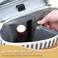 2 Bottle Insulated Wine Tote Carrier Bag