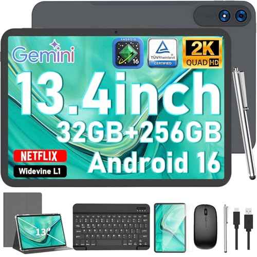 13 Inch Tablet with Keyboard
