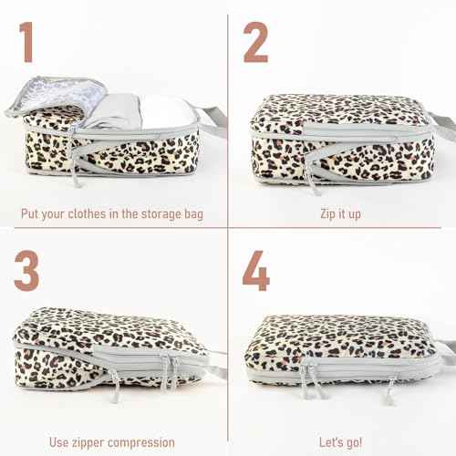6 Set Compression Packing Cubes
