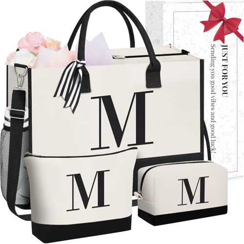 Initial Tote Bag