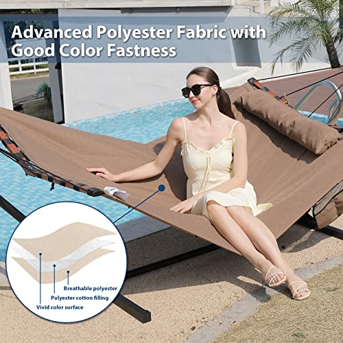 12FT 2 Person Hammock with V Shaped Spreader Bar