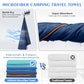 2 Pack Microfiber Camping Towels (2 Count)