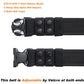 Duty Belt w Hook Lining 4 Keepers Police Law Enforcement Correctional Officer Security 2" Black Nylon Outer Belt S